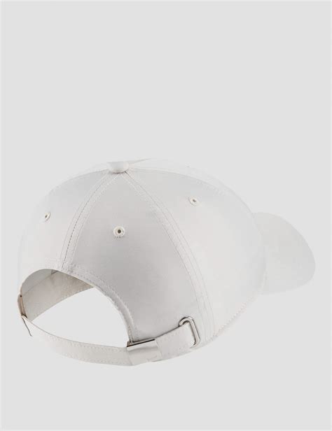 nike y nk h86 cap metal swoosh weiß